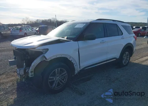 2020 Ford Explorer Xlt z USA, uszkodzony, nr VIN 1FMSK7DH6LGB60614